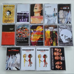 Radiohead Cassette - Etsy