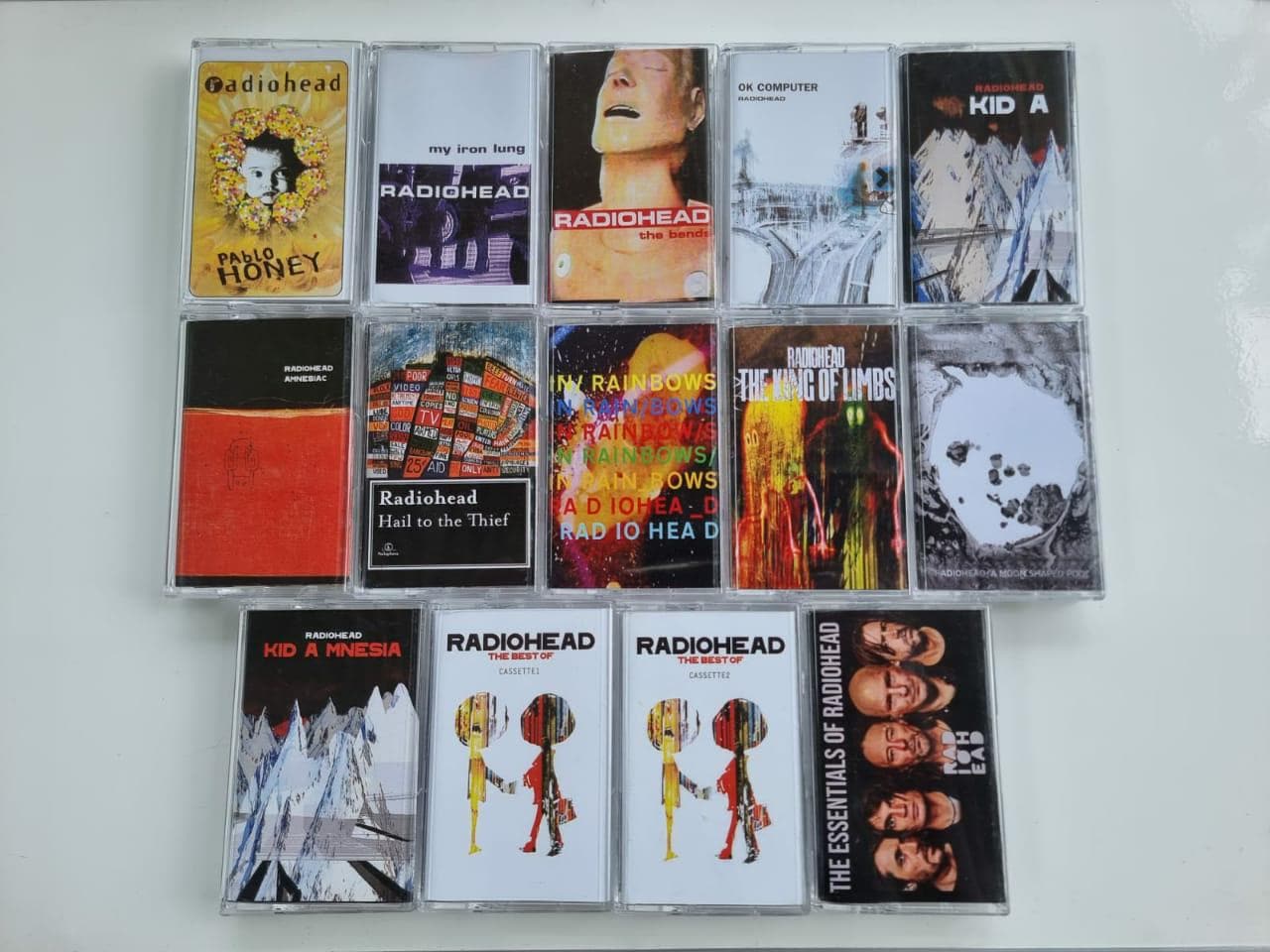 Radiohead Cassette - Etsy