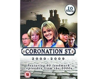 Coronation Street 2000 To 2009 DVD NEW Sealed 10 Discs 80 Episodes Region 2 UK Import