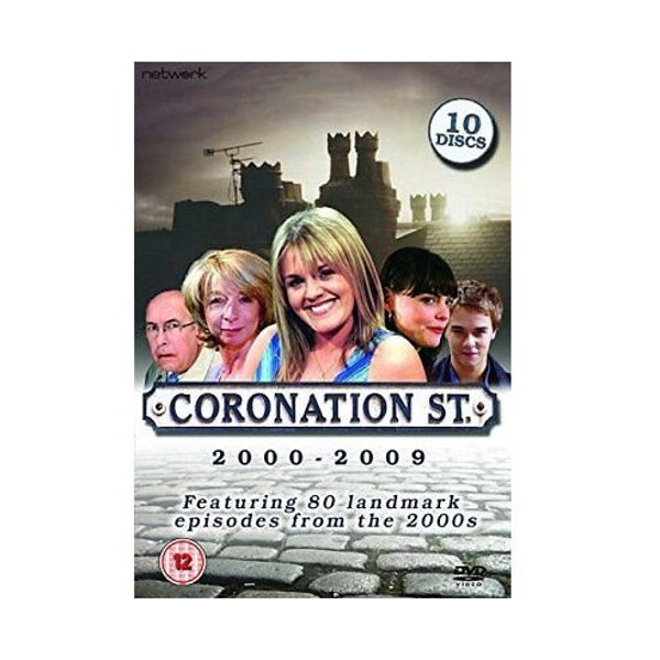 Coronation Street 2000 To 2009 DVD NEW Sealed 10 Discs 80 Episodes Region 2 UK Import