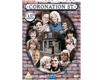 Coronation Street 1980 To 1989 DVD 10 Discs 80 Episodes Region 2 UK Import