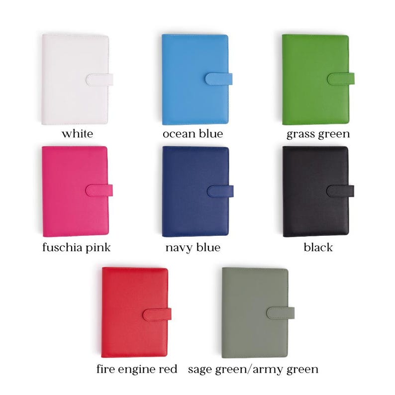 A5 6 Ring Binder, Bullet Journal Binder Organizer With Magnetic Clasp ...