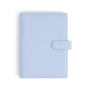 A5 6リングバインダー、マグネット留め具とペンホルダー付きバレットジャーナルバインダーオーガナイザー