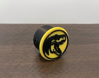 DINOSAUR DYNASTY Plunger Cover for AtGames 4K Virtual Pinball Machine 4KP