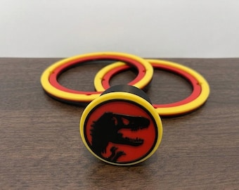 JURASSIC PARK Speaker Ring & Plunger Cover Combo for AtGames 4K Virtual Pinball Machine 4KP