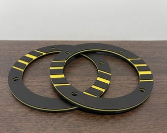 DINOSAUR DYNASTY Speaker Grill Rings for AtGames 4K Virtual Pinball Machine 4KP