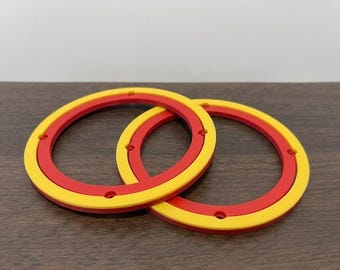 JURASSIC PARK Speaker Grill Rings for AtGames 4K Virtual Pinball Machine 4KP