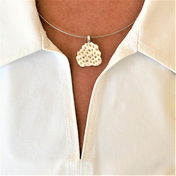 White Coral Pendant