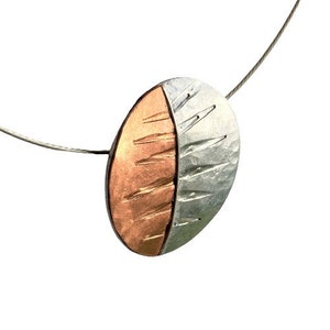 Copper Fern Leaf Pendant