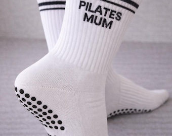 Pilates  grip sock, Pilates mum