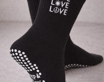 Triple love, Pilates grip sock