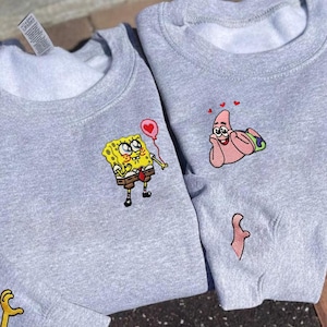 spongebob nike sweater