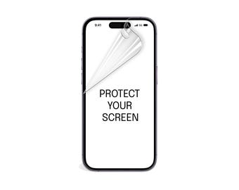 Mobile Phone Screen Protector - Clear HD TPU