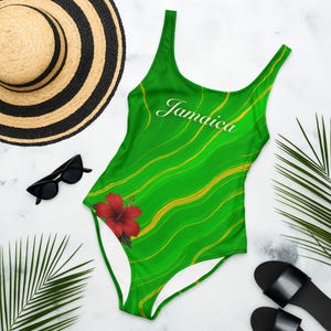 Jamaica Wave Luxe One-Piece Swimsuit