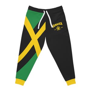 Jamaican Flag Athletic Joggers