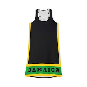 Jamaican Women&#39;s Racerback Dress