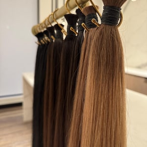 100g Bulk 100% Human Hair Extensions, Virgin hair, 100g per bundle