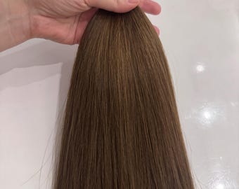 Bulk Slavic 100% Remy Human Hair Extensions in Brown Shades