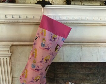 Disney princess christmas stocking