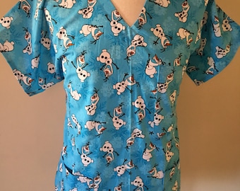 Pokemon Scrub Top Pokemon Medical Scrub Top Doctor Nurse Cna