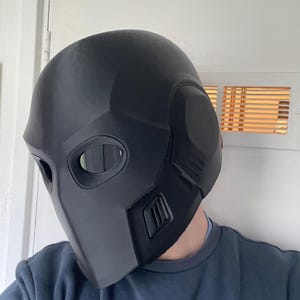 Capacete Helldivers 2 Hell-Bent - Cosplay impresso em 3D - Faça Você Mesmo