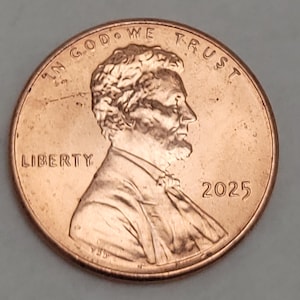 2025 P Lincoln Penny DDO DDR - Double Ear Mint Error