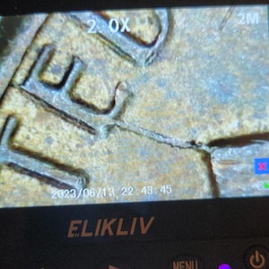1982 P Copper Penny • Die Crack Error • You Decide: Small or Large Date • 3.1g Transitional Year Error