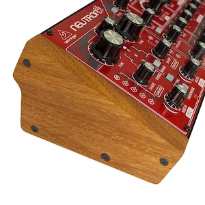 Behringer Hardwood Cheek Upgrade for Pro-1, Model D, K-2, Wasp, CAT, Neutron - Solid Iroko Sides with Screws