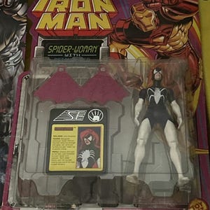 1995 Toy Biz Marvel Iron Man Stealth Actionfigur Lot Of 9 New On Card Bild 5