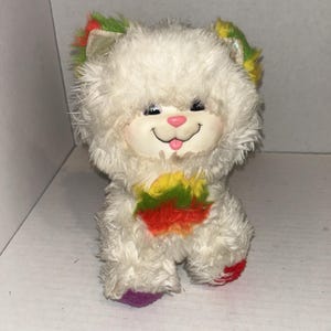 2025 Rainbow Brite Kitty Brite, a  Rainbow Brite Kitty Plush - White with Colorful Accents main image 2