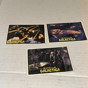 Battlestar Galactica Trading Cards - Etsy