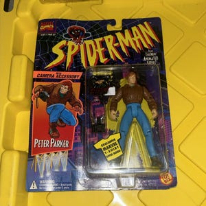 Lotto di action figure Toybiz Marvel Spiderman e Ironman, nuove, anni '90. immagine 4