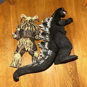 Godzilla & King Caesar Action Figures Bandai Toho A4 image 2