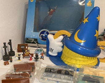 Disney Vintage Monorail Trollkarlens hatt äventyrslekset MGM Studios