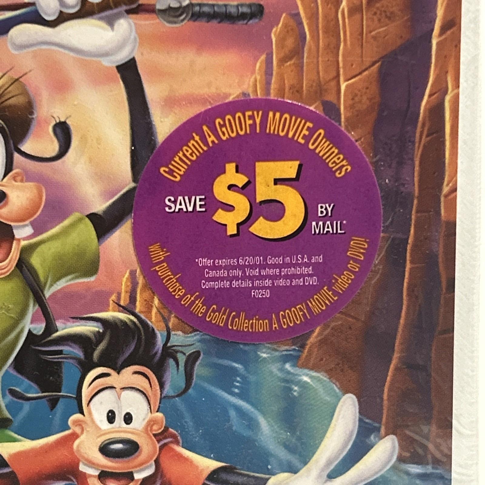 A Goofy Movie - New Sealed! VHS Disney Tape Gold Collection Clamshell ...