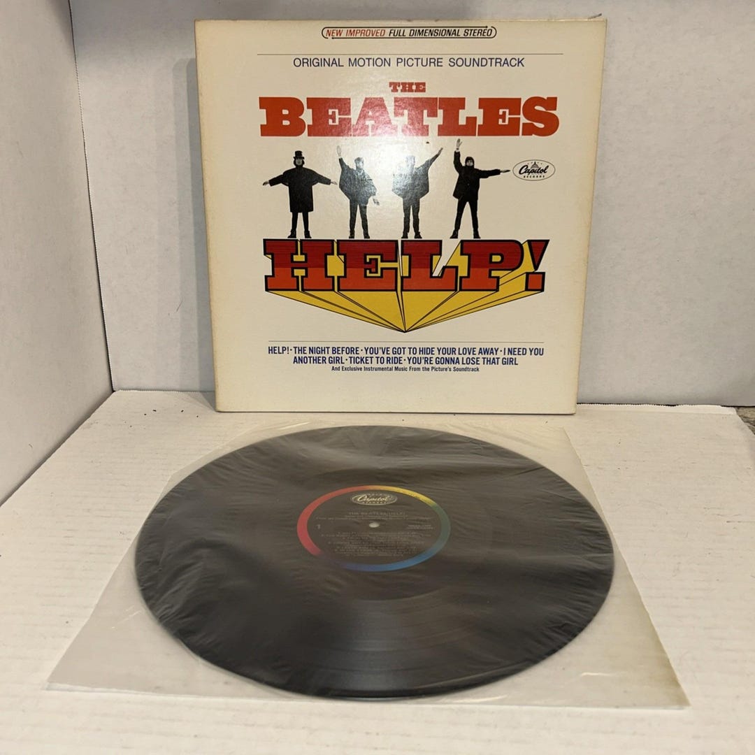 The Beatles - Help! - 1965 US Stereo SMAS-2386 - Etsy