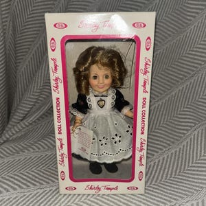 1982 Ideal Shirley Temple Doll Collection Doll Littlest Rebel In the box
