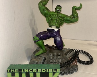 The Marvel's Hulk Landline Telephone 2002 Needs Repair
