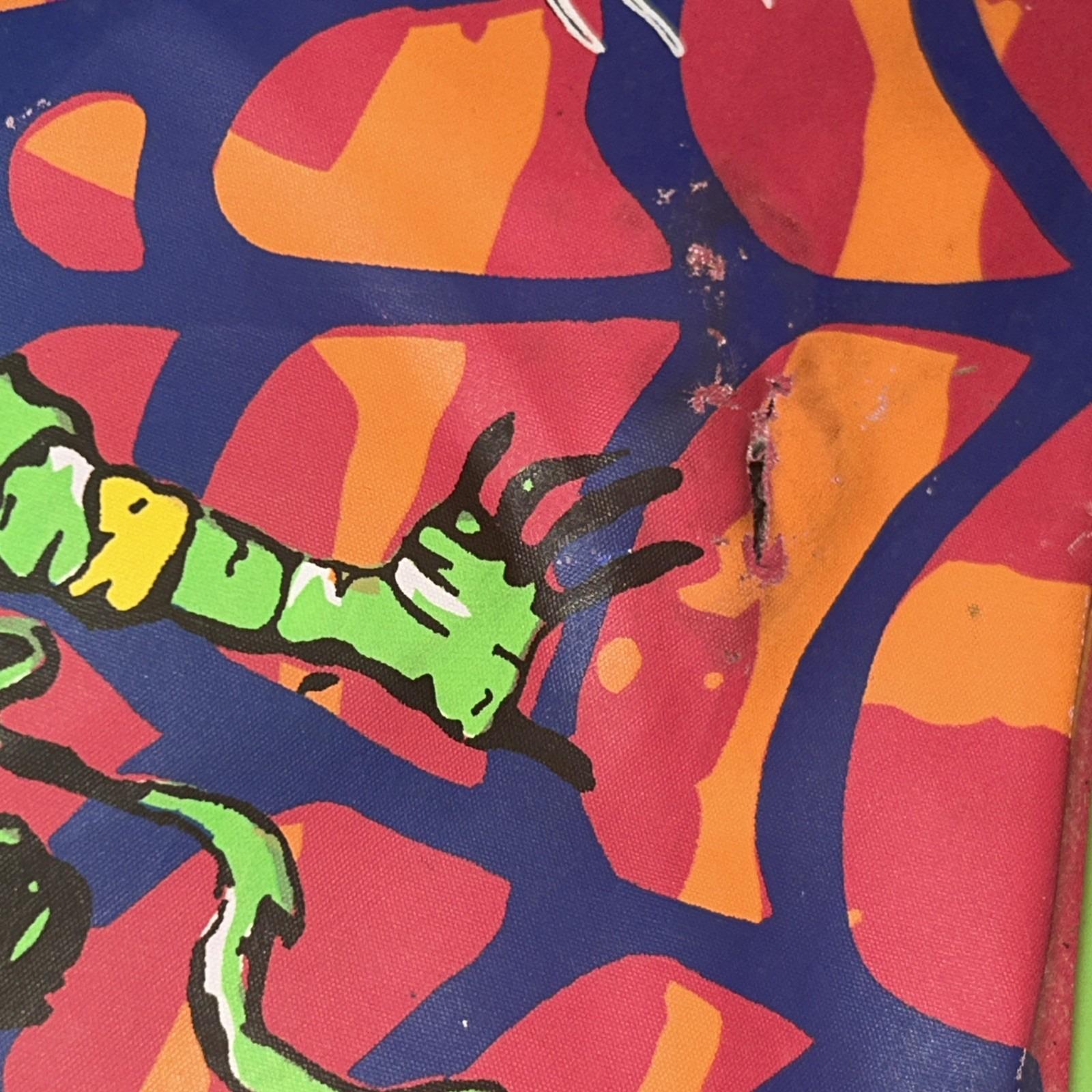 Vintage Goosebumps Book Bag Backpack Mummy On Skateboard RARE A3‎ Vintage Goosebumps Book Bag Backpack Mummy on Skateboard  main image 3