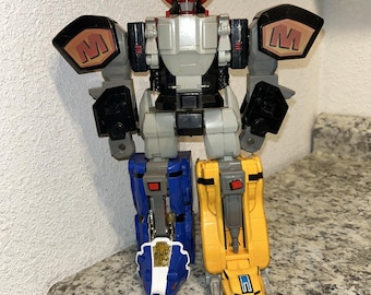 1993 Mighty Morphin' Power Rangers 11" DX Dino Megazord Figure
