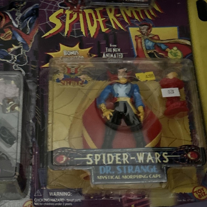 1996 Toy Biz Marvel The Amazing Spider-Man Action Figure Lot Of 10 New On Cards image 8