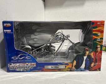 1/10 DIECAST Joyride Orange COUNTY AMERICAN Chopper The Series Jet Bike (New)