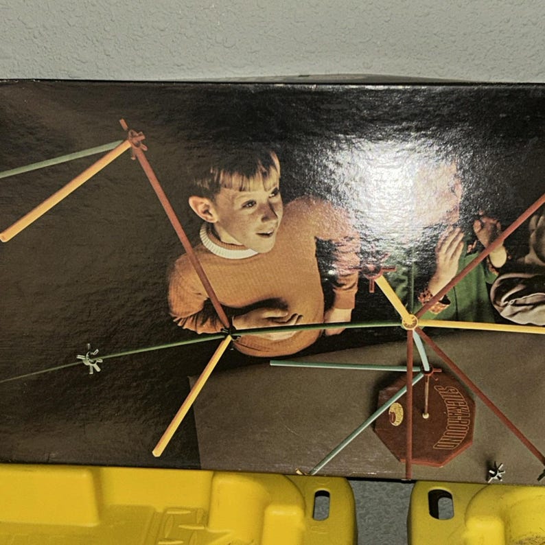 RARE vintage AURORA 1968 Stick A Round A New Generation Game image 3