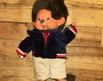 Vintage Monchhichi Monkey Plush Toy: 1974 Sekiguchi Collectible - Etsy