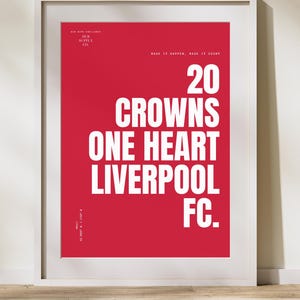 Liverpool Champions Of Premier League 2024-25 Quote Design | Football Poster 20 Liverpool png Digital Download | Instant Printable Art
