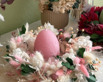 Natürlicher Kranz Sommer- & Frühlingskranz Geschenkt  Türkranz Tischkranz Wanddeko Trockenblumen Frühling Getrocknete Blumen Hochzeit