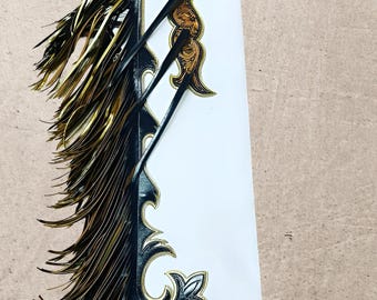 Handmade Leather Fringe Chinks, Western Suede Riding Chaps, Rodeo Gear