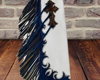 Chaps En Cuir Western Fait Main - Pour Adultes - Style