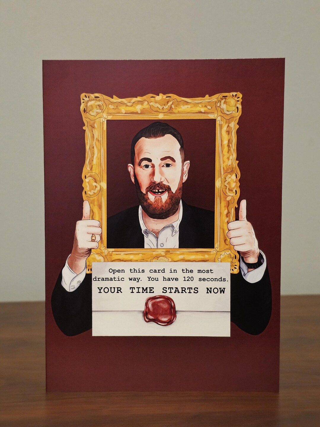 Little Alex Horne Taskmaster Task Cards - 2 Choices - Blank 5x7 With ...