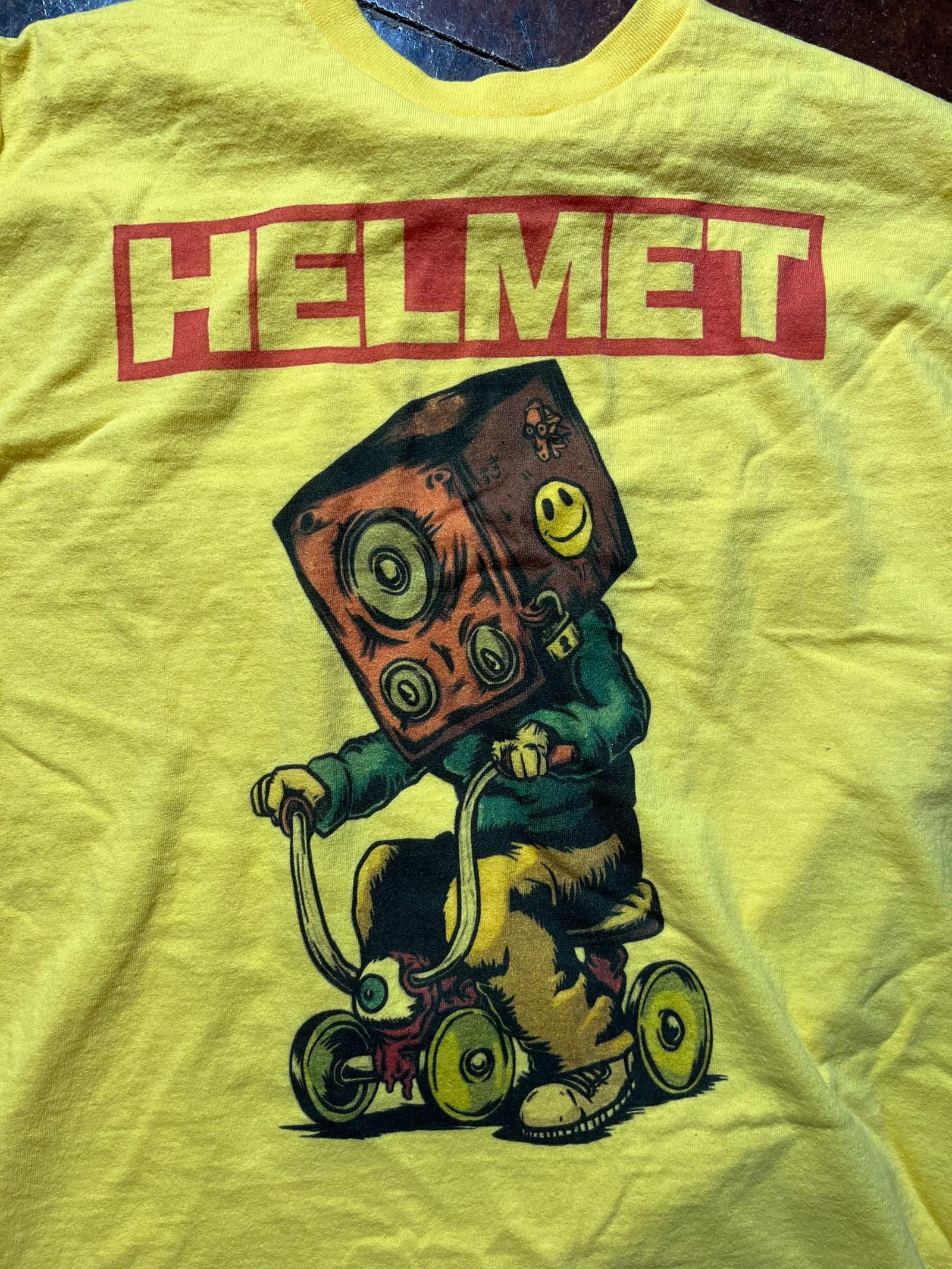 Vintage helmet band shirt - Etsy 日本